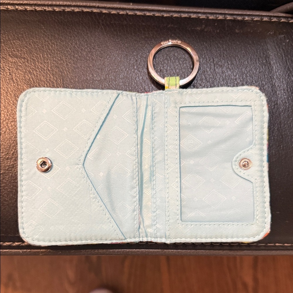 Colorful Patterned Keychain Wallet - Picture 2 of 2